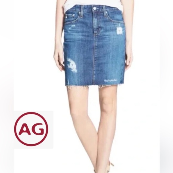 AG Adriano Goldschmied Erin pencil skirt - Picture 16 of 16